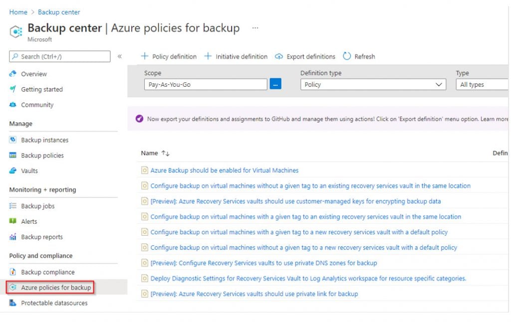 Australia | Business Continuity and Protection from Malicious Attacks in Microsoft Azure – Part 1