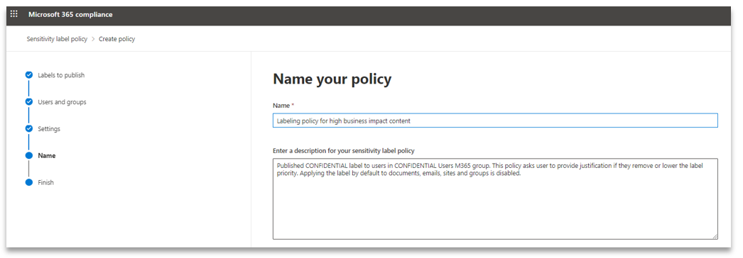 Sensitivity Labels on Containers - Australia