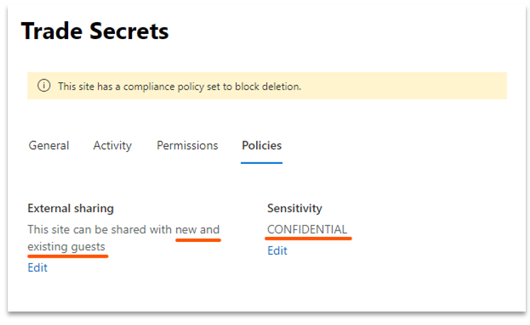 Australia | Sensitivity Labels on Containers