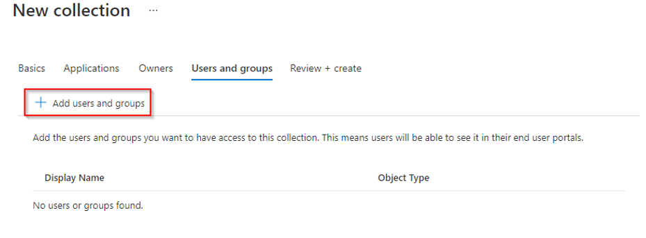 Australia | How to Create Collections in the My Apps Portal