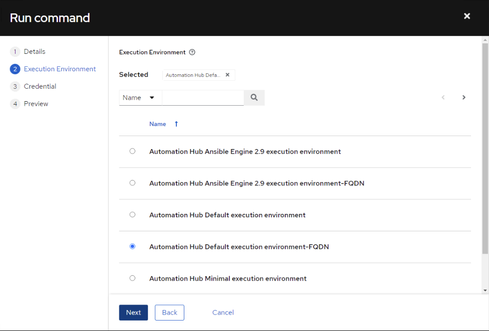 Australia | Adding Container Registry Credentials for Highly Available Private Automation HUB