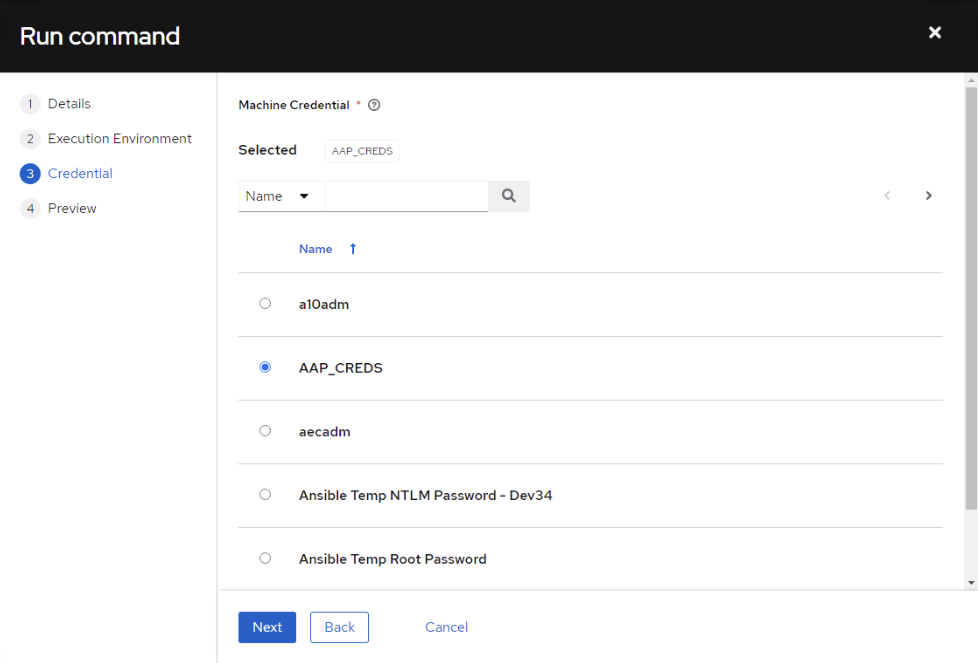 Australia | Adding Container Registry Credentials for Highly Available Private Automation HUB