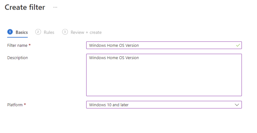 United Kingdom | Block Windows Home Devices in Intune