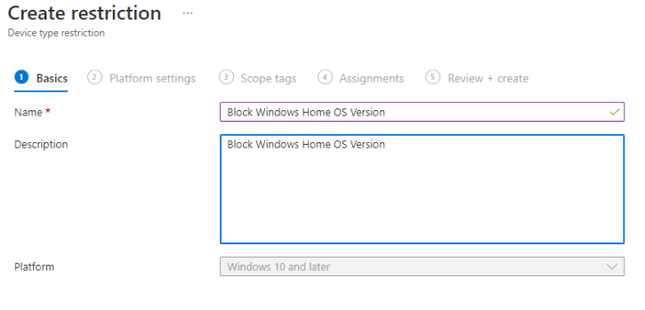 image-33 Australia | Block Windows Home Devices in Intune