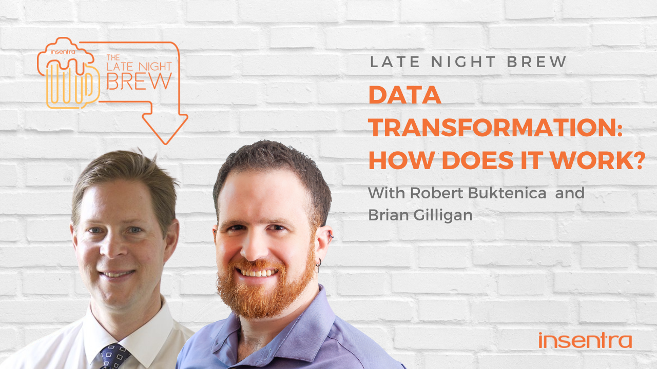 Australia | Late Night Brew: How Does Data Transformation Work?