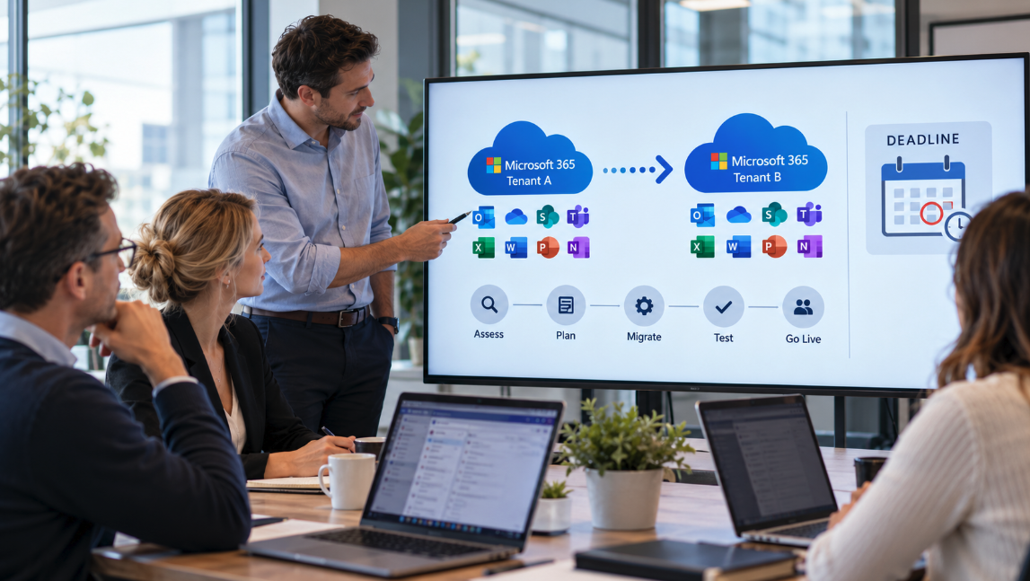 Australia | What a Microsoft 365 Tenant-to-tenant Migration Actually Involves  