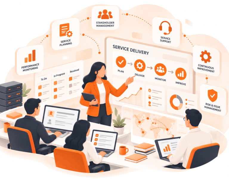 Service Delivery Operations Dashboard 1