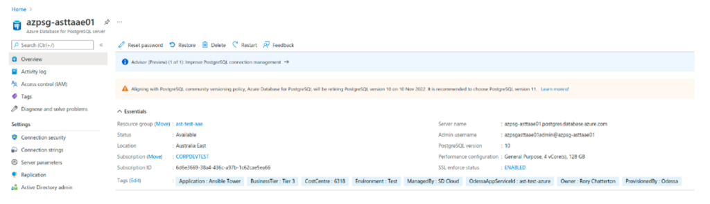 How-to guide on Ansible Tower Backup and Restore on Azure United Kingdom | How-to guide on Ansible Tower Backup and Restore on Azure