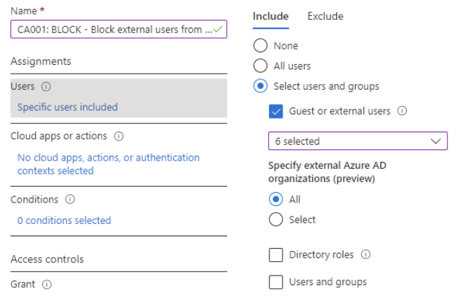 United Kingdom | Restrict External Access to Apps & Desktop