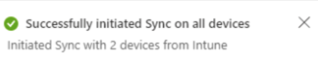 United Kingdom | Bulk Sync Intune Devices