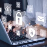 Busines using a computer select the icon security on the virtual display to Data protection Cyber Security Privacy Business Internet, and Networking Technology concept. United Kingdom|Business Intelligence Consulting Services