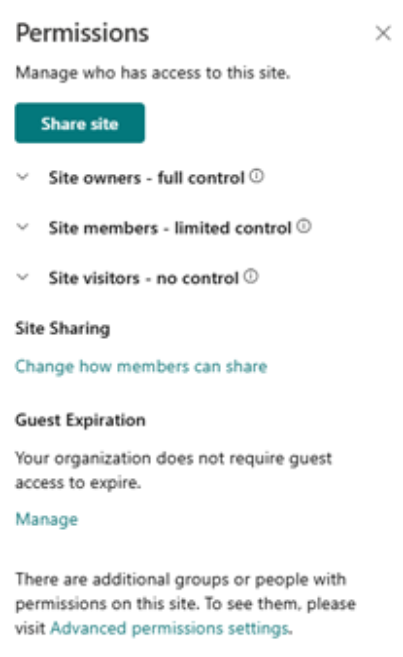 United Kingdom | SharePoint Online - Basic Permissions Management