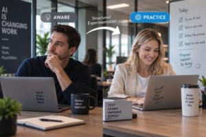How Structured AI Experimentation Turns Passive Awareness Into Daily Practice United Kingdom | How Structured AI Experimentation Turns Passive Awareness Into Daily Practice