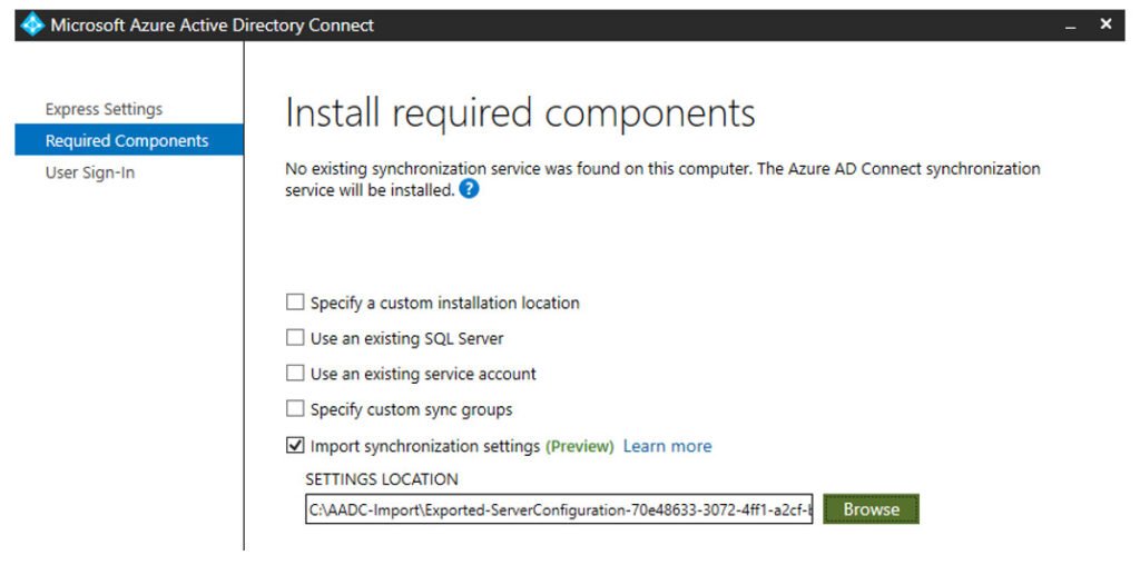 New Zealand | Azure AD Connect Swing Migration Part 2 – Legacy Versions