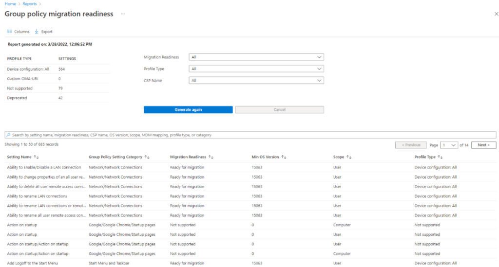 Microsoft Intune Group Policy Analytics Tool United States | Microsoft Intune Group Policy Analytics Tool