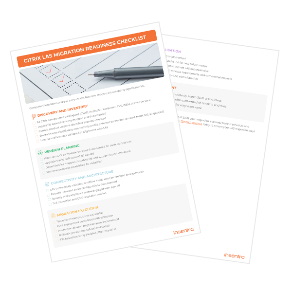 New Zealand | Citrix LAS Migration Readiness Checklist