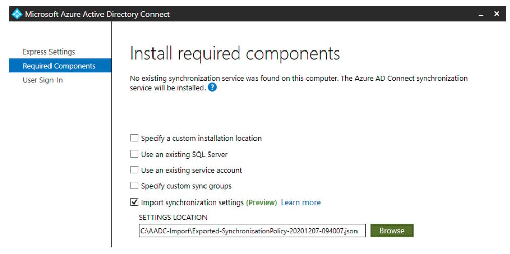 United States | Azure AD Connect Swing Migration Part 1 – Modern Versions