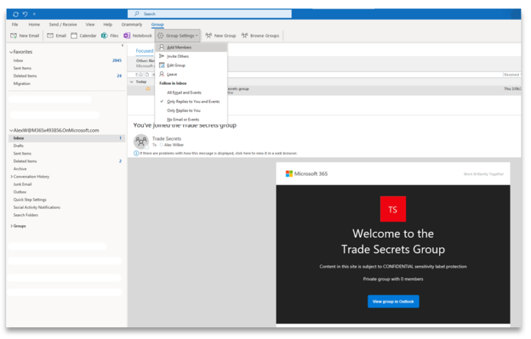 Sensitivity Labels on Containers - United States