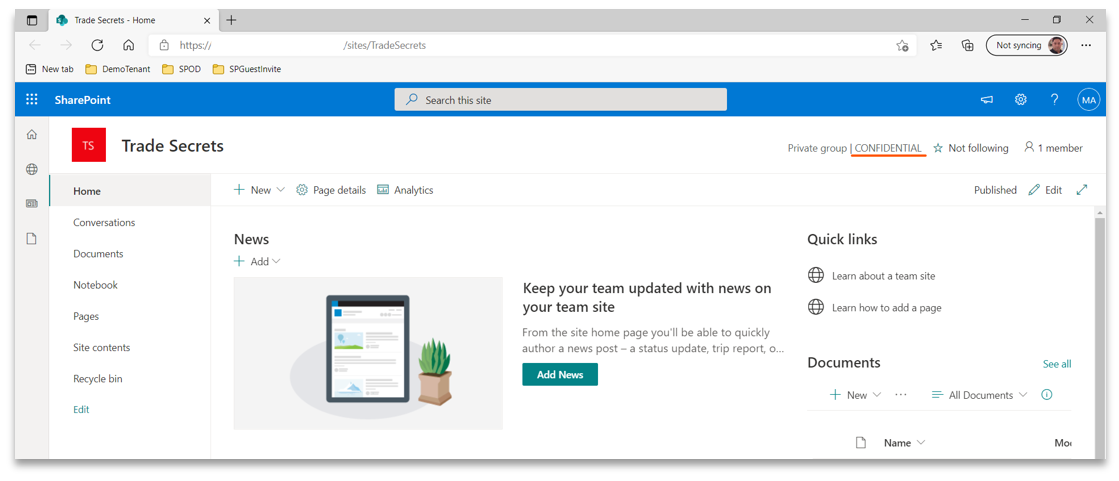 Sensitivity Labels on Containers - United States