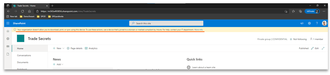 Sensitivity Labels on Containers - United States