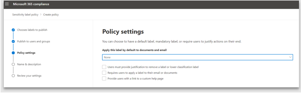 United States | Sensitivity Labels Simplified