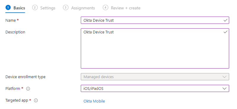 United States | How to Enable Okta Device Trust within Microsoft Intune