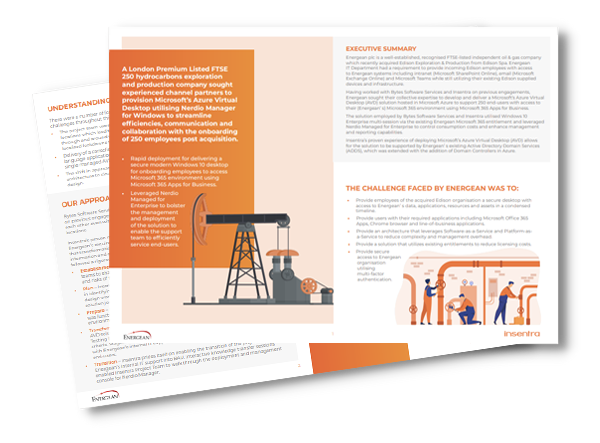 United States | Energean plc Microsoft AVD Integration Case Study