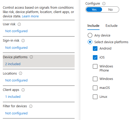 image-1.png United States | How To Allow Outlook Only On Mobile Devices Using Microsoft Endpoint Manager