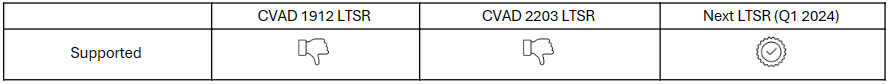 United States | CVAD LTSR 1912 is End-of-life December 2024, But Here’s Why You Should Wait to Move 