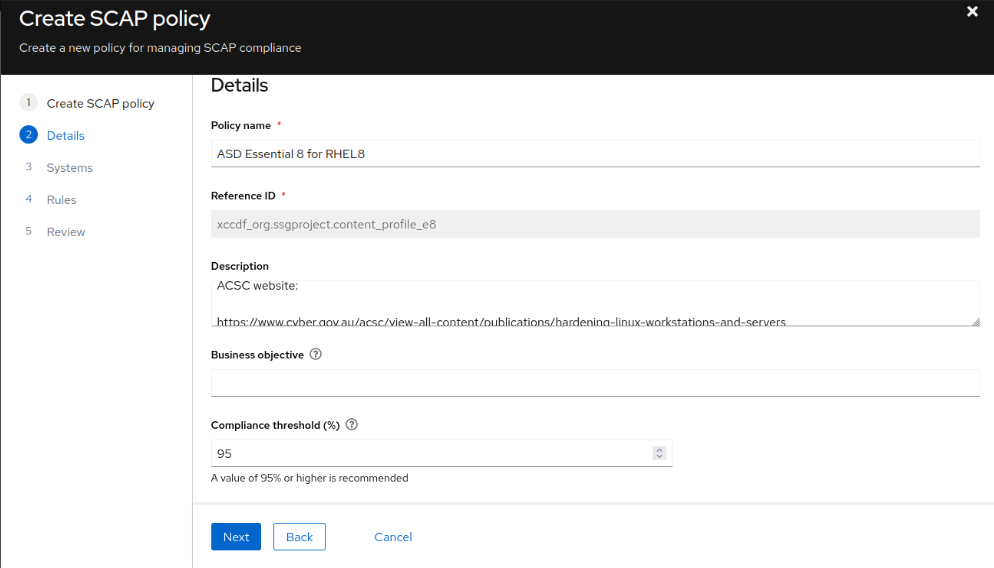 image-7.png United States | 100% Essential 8 Compliance for RHEL Servers: How Red Hat Insights Can Help