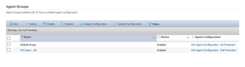 New Zealand | Configuring Symantec DLP to use an Ad Security Group to assign agent group to DLP agents.
