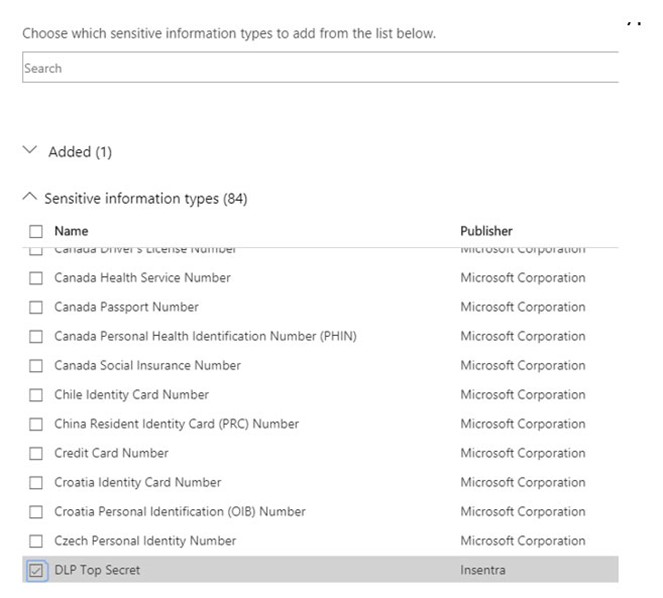 New Zealand | Office 365 Data Loss Prevention (DLP) – Setup for a simple phrase