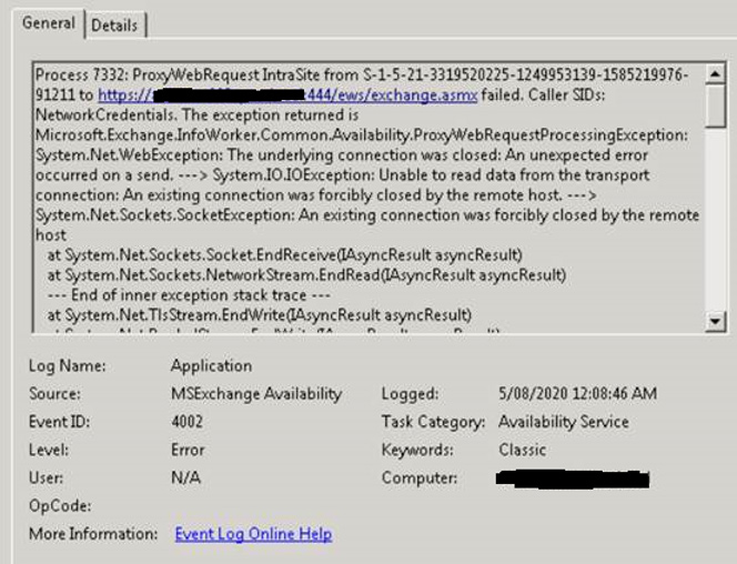 United Kingdom | Exchange 2016 Free/Busy Not Working? Maybe TLS 1.0 & 1.1 are the Culprit