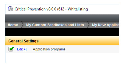 United Kingdom | Capture Application Lists for use in Symantec Data Center Security (DCS)