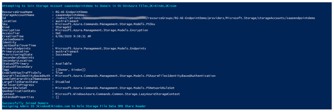 United Kingdom | Automating Active Directory Domain Join for Azure Storage Accounts with Container Workloads