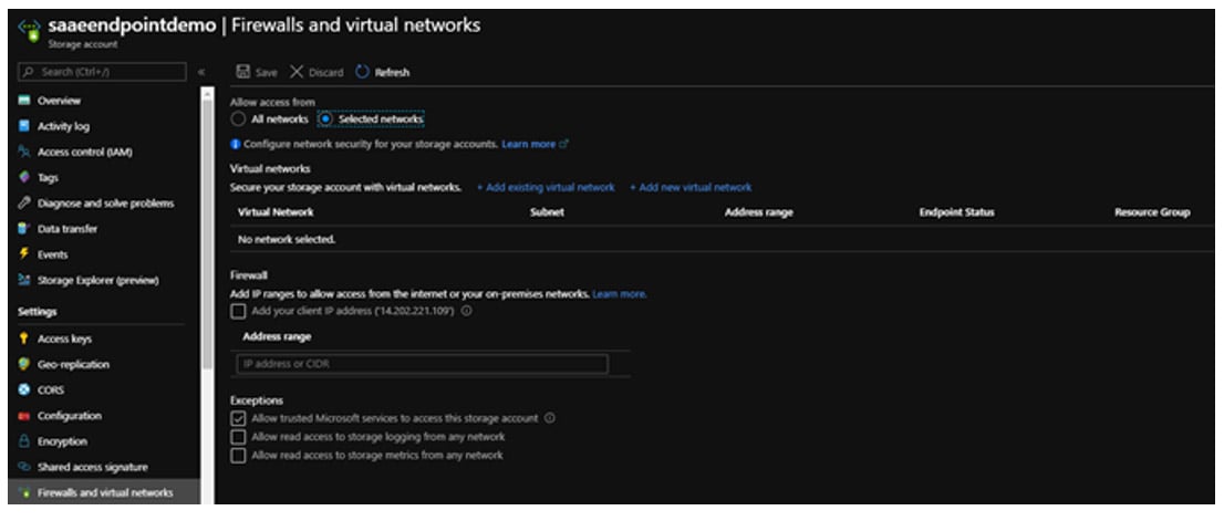 United Kingdom | Securing and Optimising Access to Azure Storage Accounts with Azure Endpoints