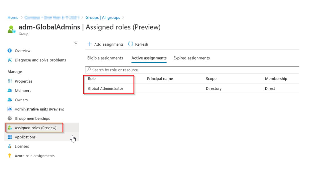 United Kingdom | Azure Ad Roles - Group Assignment Preview