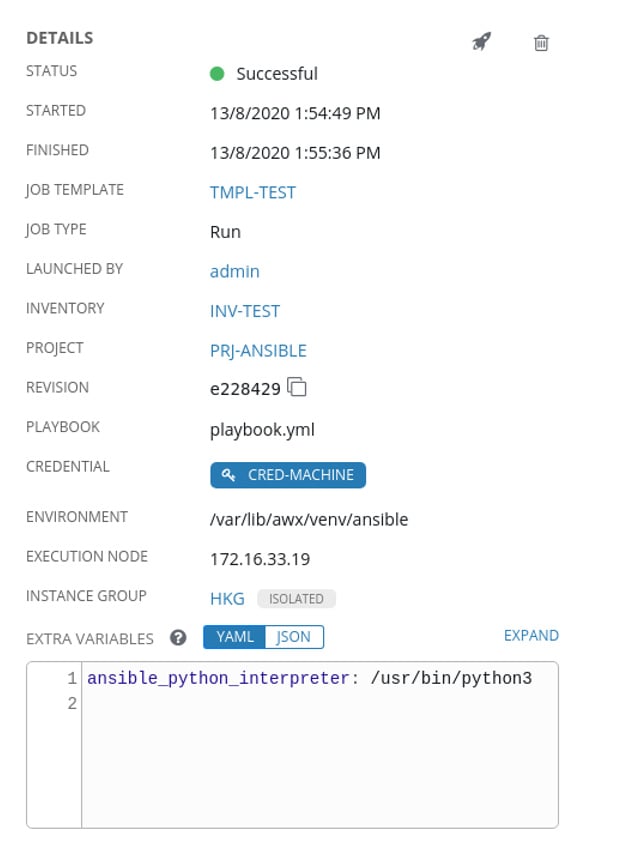 United Kingdom | Ansible AWX with Isolated Nodes