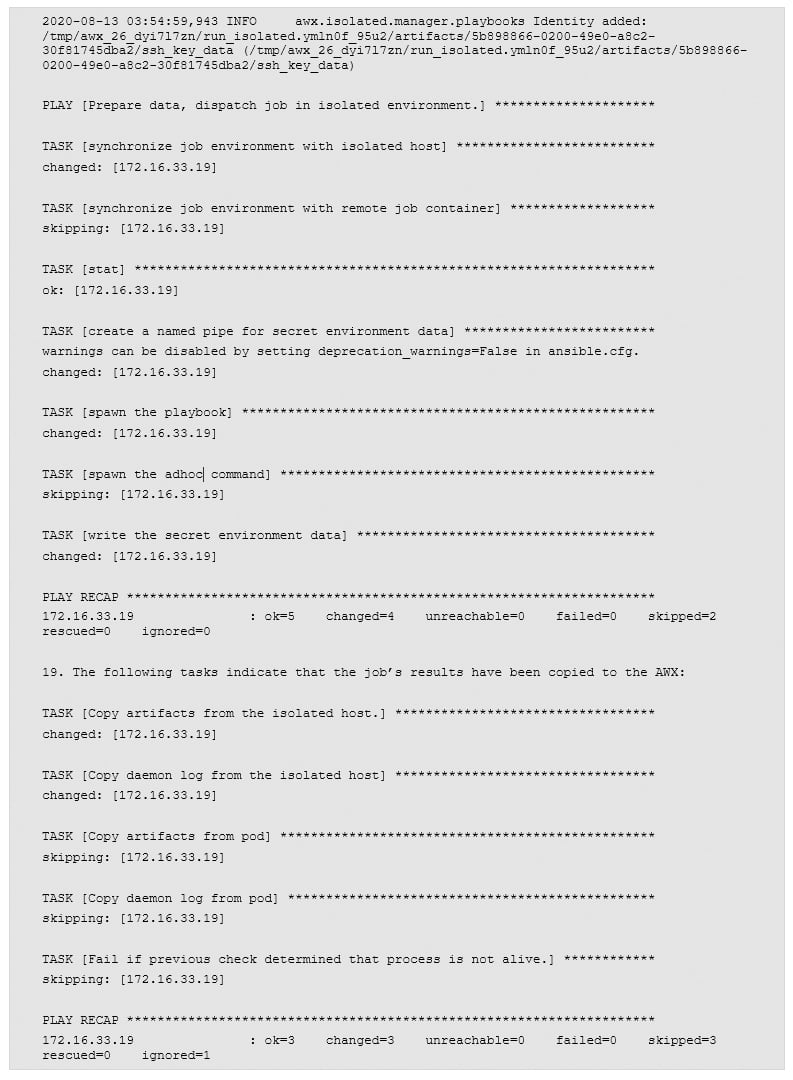 United Kingdom | Ansible AWX with Isolated Nodes