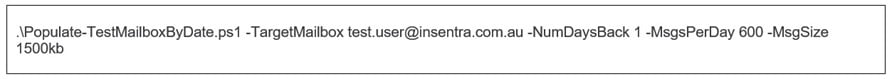 United Kingdom | Creating Test Mails to Check Throughput of Migration to Office365
