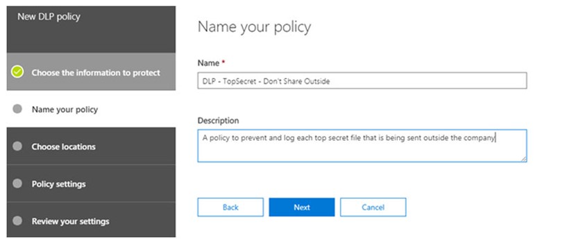 United States | Office 365 Data Loss Prevention (DLP) – Setup for a simple phrase