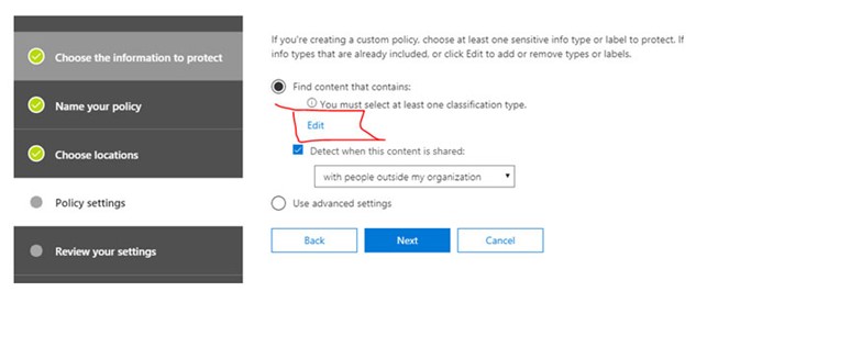 United States | Office 365 Data Loss Prevention (DLP) – Setup for a simple phrase
