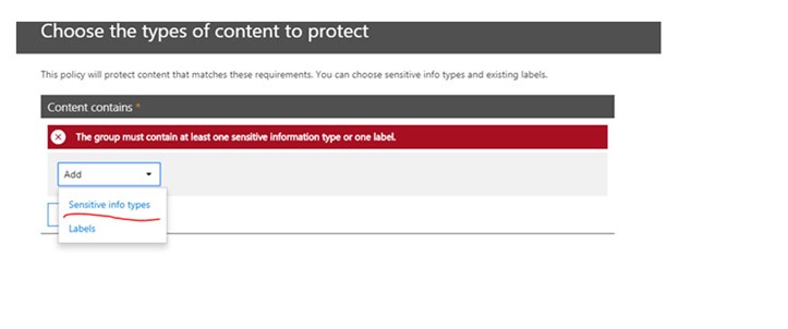 United States | Office 365 Data Loss Prevention (DLP) – Setup for a simple phrase