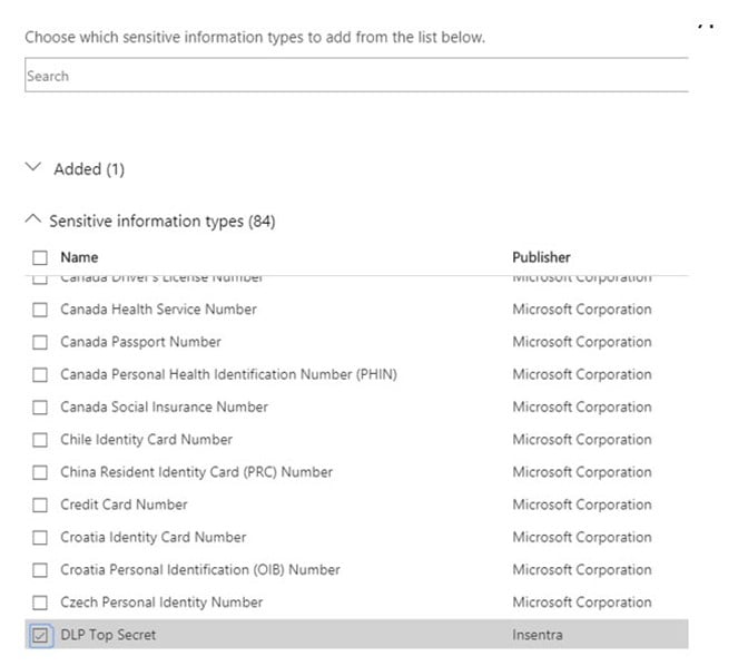 United States | Office 365 Data Loss Prevention (DLP) – Setup for a simple phrase