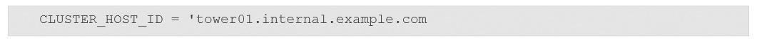 United States | How to change the hostname of the Ansible Tower Cluster