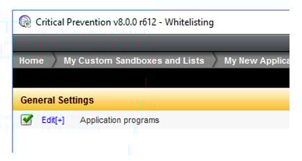 United States | Capture Application Lists for use in Symantec Data Center Security (DCS)