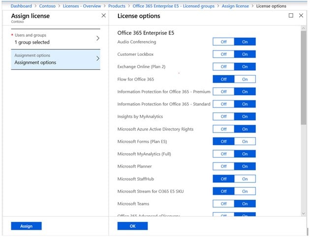 United States | Office 365 Group-Based Licensing