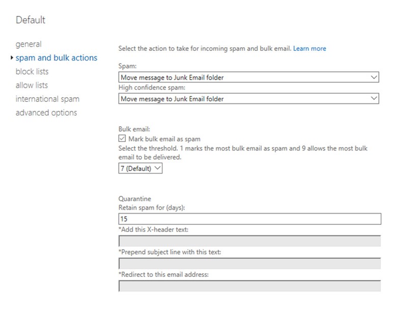 United States | 7 Ways To Reduce Your Spam With Exchange Online Protection