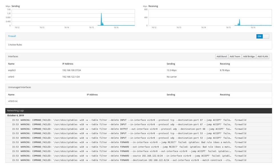 United States | Using a Cockpit in Red Hat Enterprise Linux 8